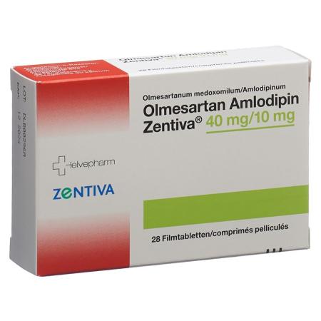 OLMESARTAN AMLO Zentiva Filmtabl 40/10 mg - PrimeCare Global