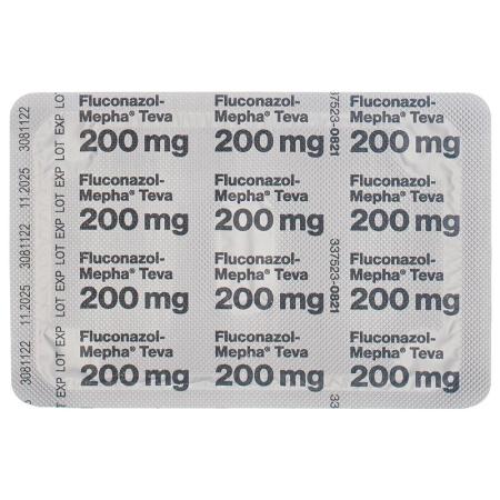 FLUCONAZOL Mepha Teva Kaps 200 mg - PrimeCare Global