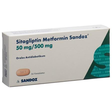 SITAGLIPTIN Metformin Sandoz 50/500mg - PrimeCare Global