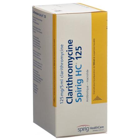 CLARITHROMYCIN Spirig HC 125 mg/5ml - PrimeCare Global