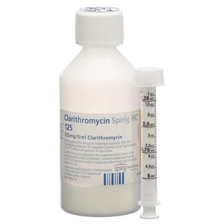 CLARITHROMYCIN Spirig HC 125 mg/5ml - PrimeCare Global