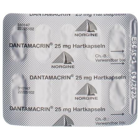 Dantamacrin Capsules 25 mg 50 pcs - PrimeCare Global