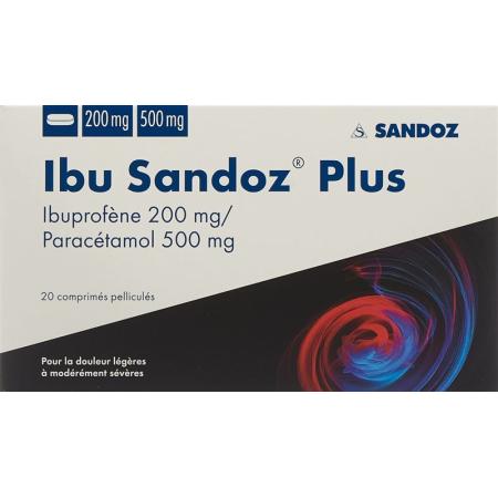 IBU Sandoz Plus Filmtabl 200 mg/500 mg - PrimeCare Global