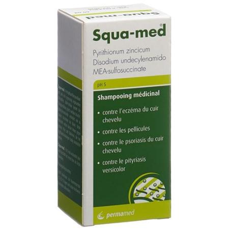 Squa-Med Medicinal Shampoo pH 5 bottle 60 ml - PrimeCare Global
