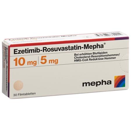 EZETIMIB ROSUVAST Mepha Filmtabl 10mg/5mg - PrimeCare Global