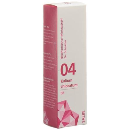 PHYTOMED SCH&Uuml;SSLER Nr4 potassium chloratum ointment D 6 75 g - PrimeCare Global