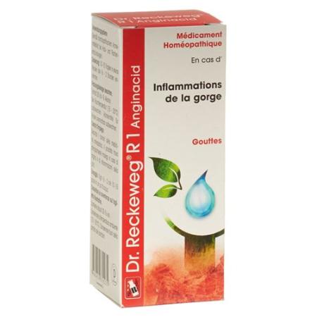 Reckeweg R1 Anginacid drops bottle 50 ml - PrimeCare Global