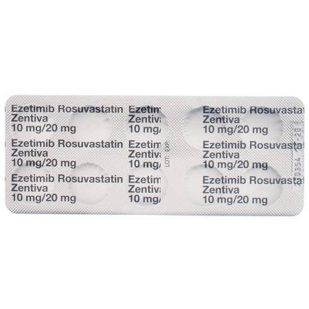 EZETIMIB ROSUVAST Zentiva Filmtabl 10/20 mg - PrimeCare Global