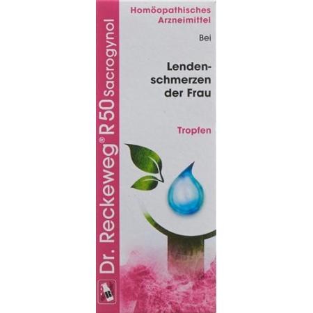 Reckeweg R50 Sacrogynol drops bottle 50 ml - PrimeCare Global