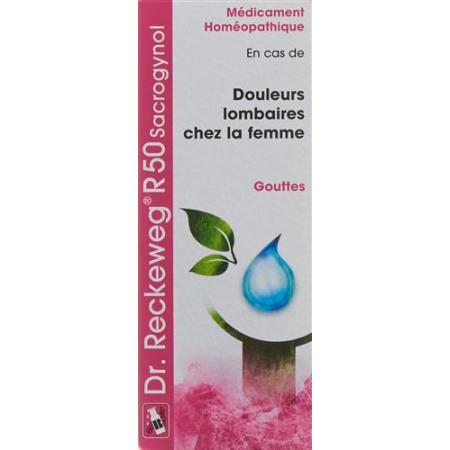 Reckeweg R50 Sacrogynol drops bottle 50 ml - PrimeCare Global