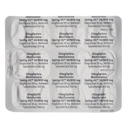 SITAGLIPTIN Metform Spirig HC 50/850mg - PrimeCare Global
