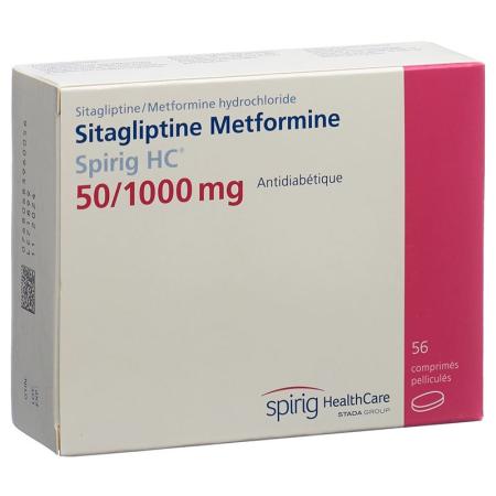SITAGLIPTIN Metform Spirig HC 50/1000mg - PrimeCare Global