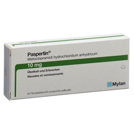 Paspertin Filmtablet 10 mg 50 pcs - PrimeCare Global