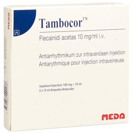 Tambocor Inj Loes 150mg/15ml 5amp 15ml - PrimeCare Global