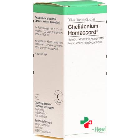 Homaccord Chelidonium 30 ml Tropfen - PrimeCare Global