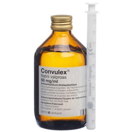 Convulex syrup bottle 300 ml - PrimeCare Global