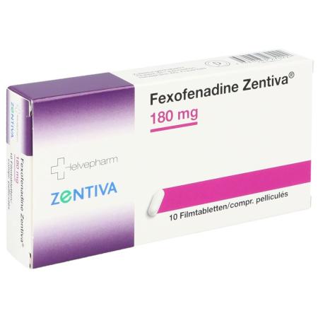 FEXOFENADINE Zentiva film-coated tablets 180 mg - PrimeCare Global