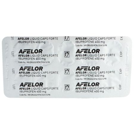 AFELOR Liquid Caps forte 400 mg - PrimeCare Global