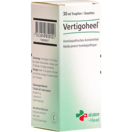 Vertigoheel drops bottle 30 ml - PrimeCare Global