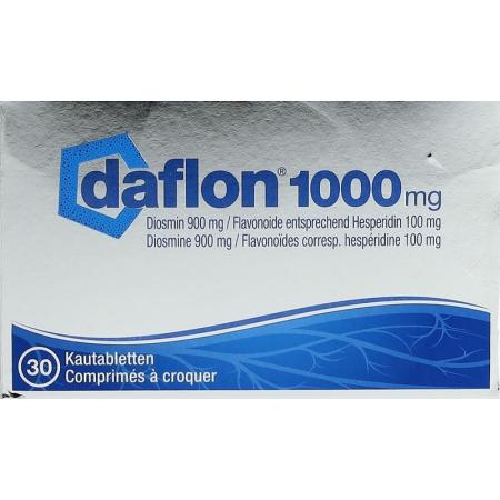 DAFLON chewable tablets 1000 mg - PrimeCare Global