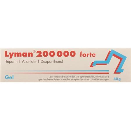 Lyman 200000 Forte Gel 200000 IU Tb 40g - PrimeCare Global