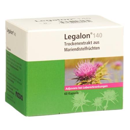 Legalon Caps 140 mg 60 pcs - PrimeCare Global