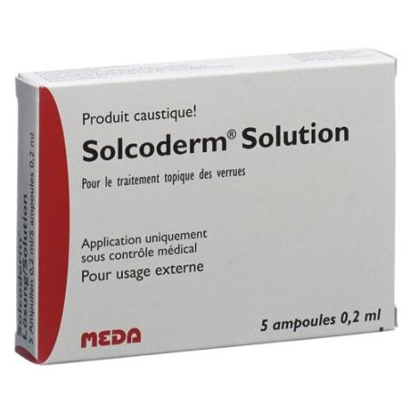 Solcoderm L&ouml;s 5 Amp 0.2 ml - PrimeCare Global