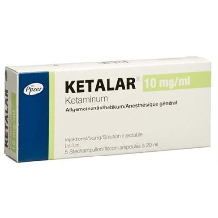 Ketalar Inj sol 200mg/20ml 25 vials 20ml - PrimeCare Global