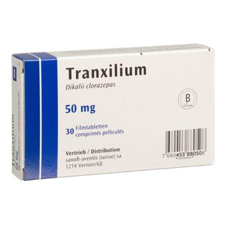 Tranxilium Filmtablet 50 mg 30 pcs - PrimeCare Global