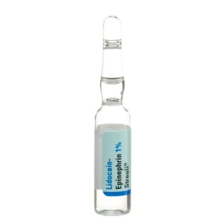Lidocaine epinephrine Streuli 1% Inj L&ouml;s 20 mg/2ml (ampoules) 10 A - PrimeCare Global