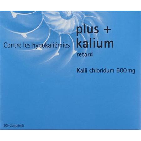 Plus Potassium retard Ret Tabl 600 mg 200 pcs - PrimeCare Global