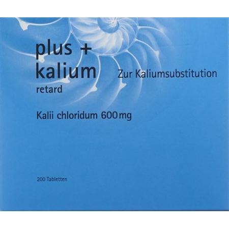 Plus Potassium retard Ret Tabl 600 mg 200 pcs - PrimeCare Global