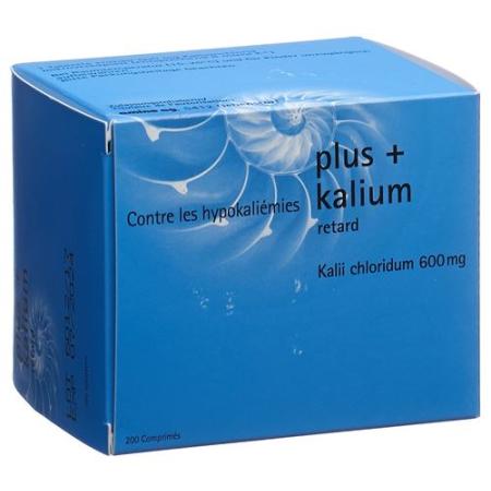 Plus Potassium retard Ret Tabl 600 mg 200 pcs - PrimeCare Global