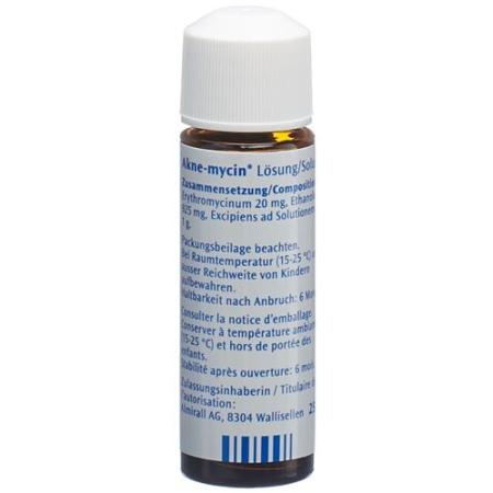 Akne-mycin L&ouml;s 20 mg/g bottle 25 ml - PrimeCare Global