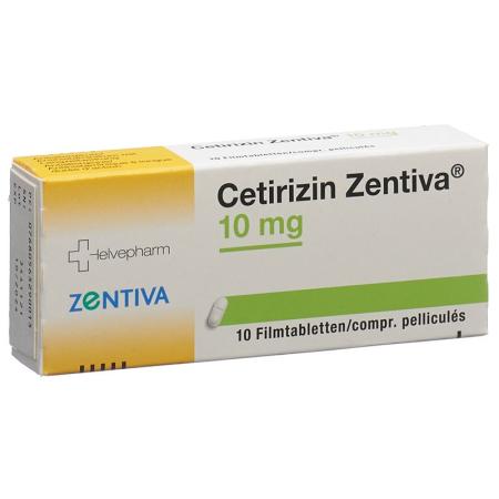 CETIRIZIN Zentiva film-coated tablets 10 mg - PrimeCare Global