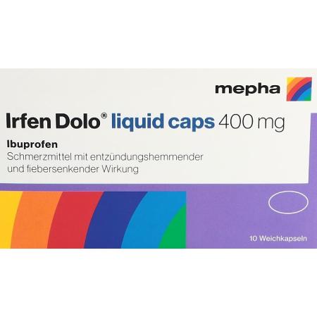 IRFEN Dolo liquiduid caps 400 mg - PrimeCare Global