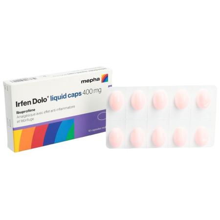 IRFEN Dolo liquiduid caps 400 mg - PrimeCare Global