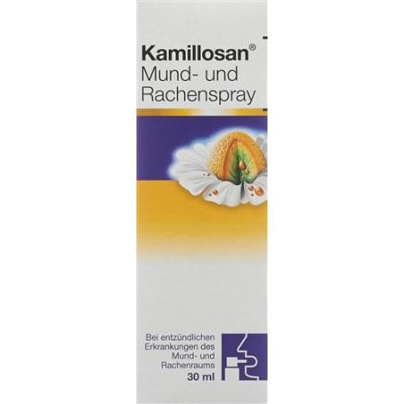 Kamillosan mouth and throat spray Fl 30 ml - PrimeCare Global