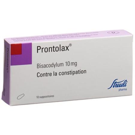 Prontolax Supp 10 mg 10 pcs - PrimeCare Global