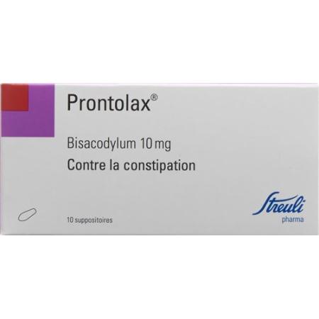 Prontolax Supp 10 mg 50 pcs - PrimeCare Global