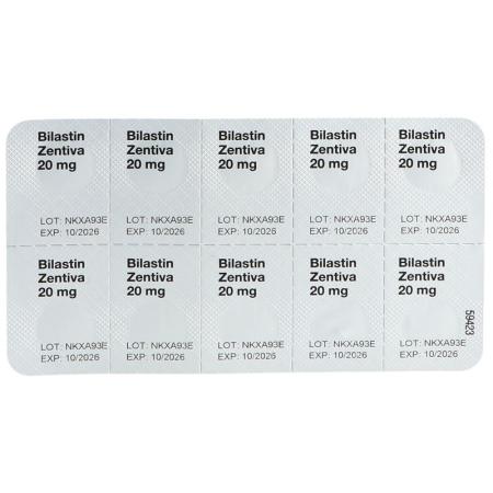 BILASTIN Zentiva Tabl 20 mg - PrimeCare Global