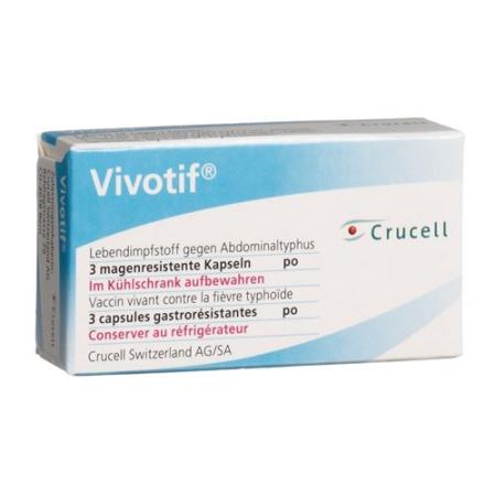 Vivotif Caps 3 pcs - PrimeCare Global