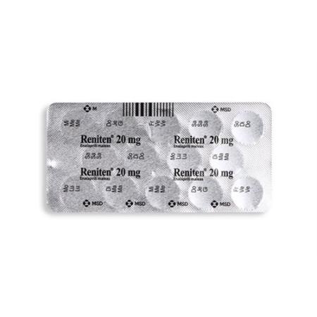 Reniten Tabl 20 mg 28 pcs - PrimeCare Global