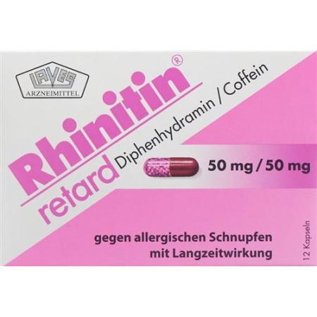 Rhinitin retard caps 12 pcs - PrimeCare Global