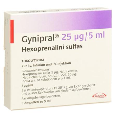 GYNIPRAL INJ LSG 25MCG - PrimeCare Global