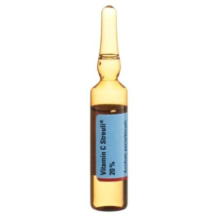 Vitamin C Streuli Inj L&ouml;s 20% 10 amp 5 ml - PrimeCare Global