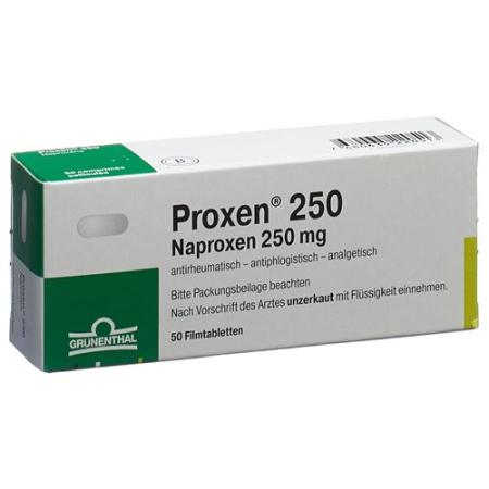 Proxen Filmtablet 250 mg 50 pcs - PrimeCare Global