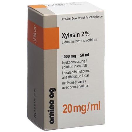 Xylesin Inj L&ouml;s 1000 mg/50ml with preservative through 50 ml - PrimeCare Global