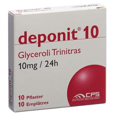 Deponit 10 Matrixpfl 10 mg/24h 10 pcs - PrimeCare Global