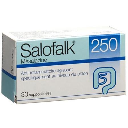 Salofalk Supp 250 mg 30 pcs - PrimeCare Global